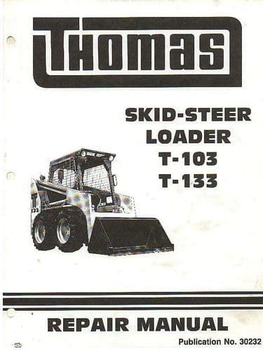 thomas t103 skid steer|thomas t133 repair manual pdf.